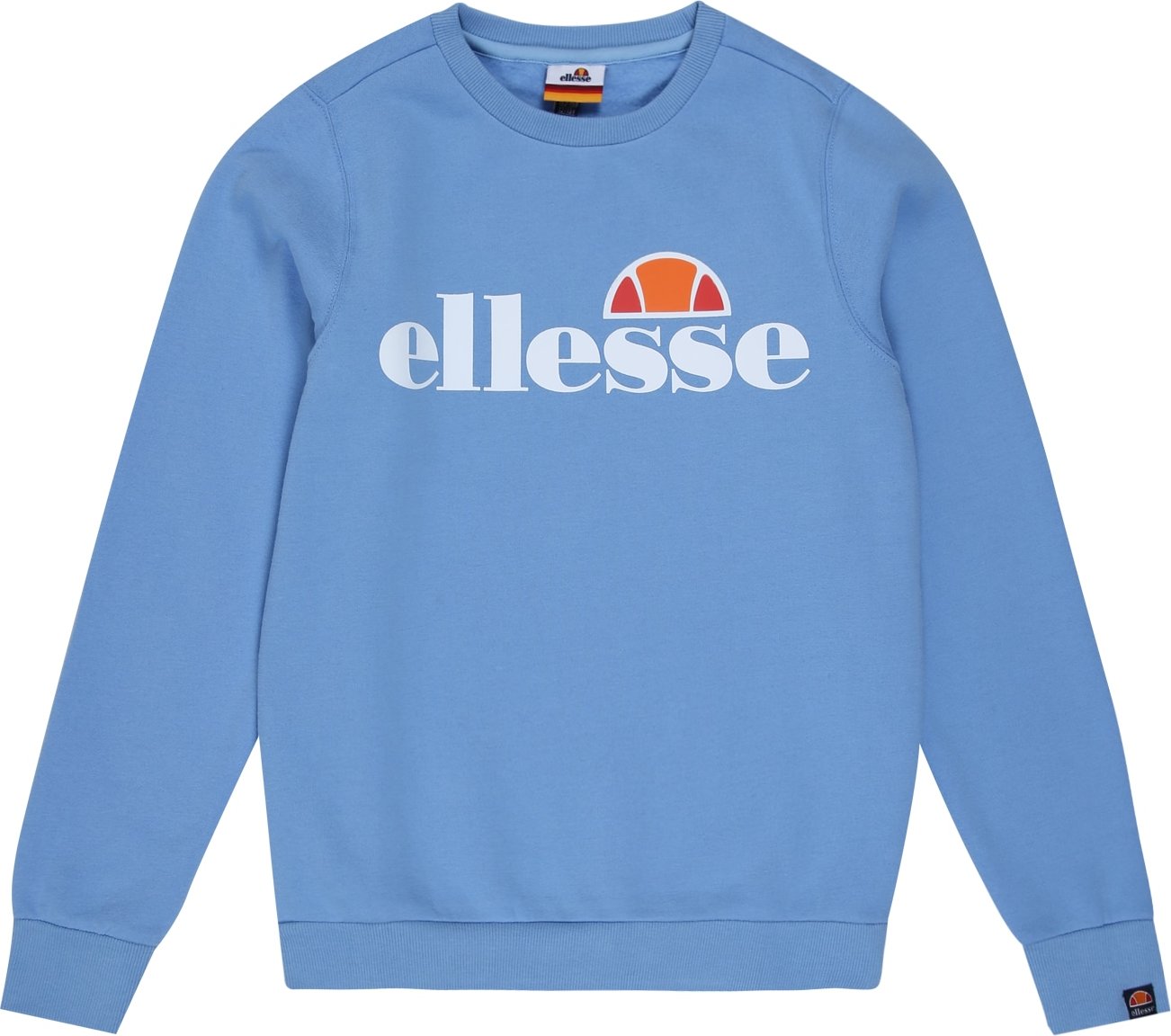 ELLESSE Mikina 'Suprios' světlemodrá / oranžová / červená / bílá