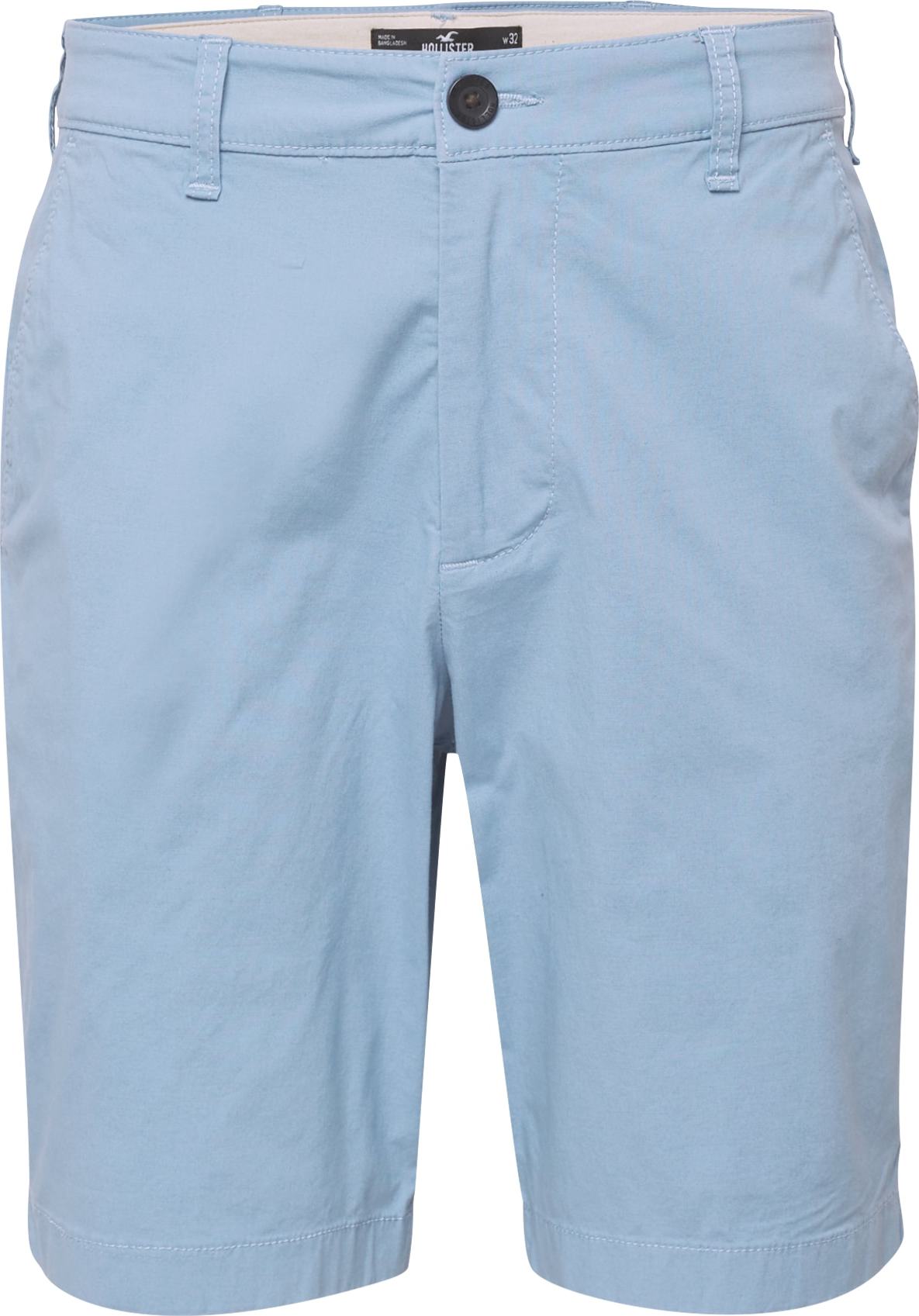 HOLLISTER Chino kalhoty světlemodrá