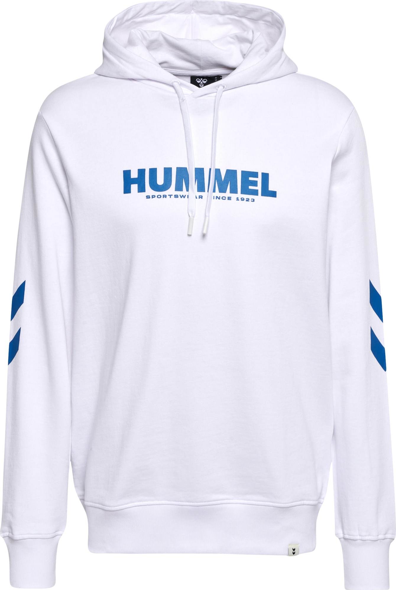 Hummel Sportovní mikina modrá / bílá