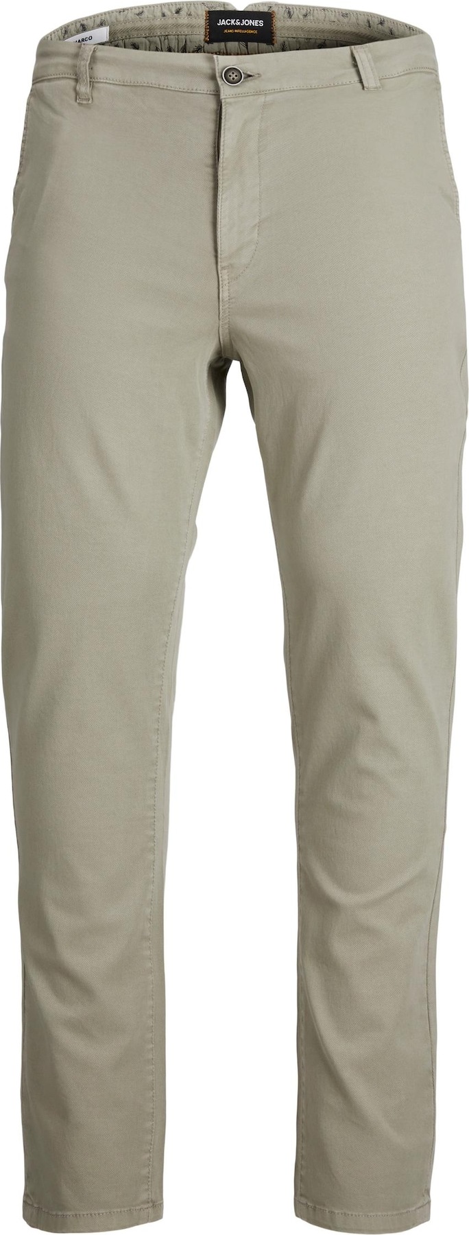 JACK & JONES Chino kalhoty 'Marco Fred' tmavě béžová