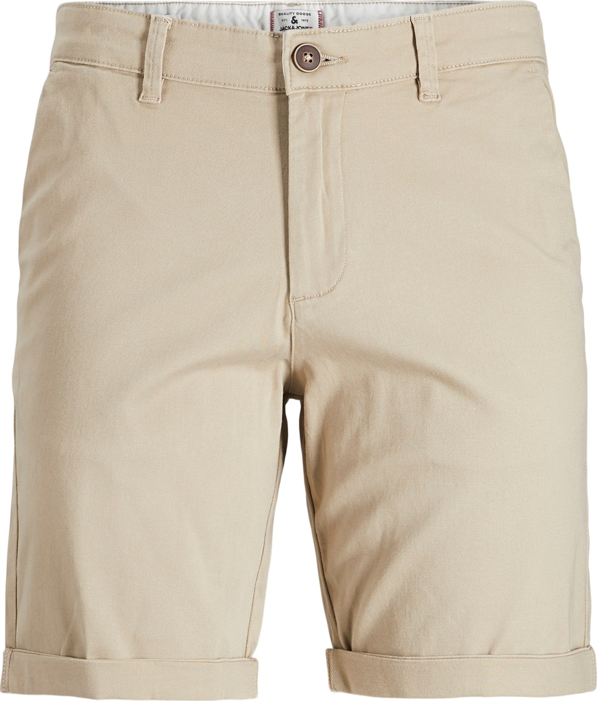 JACK & JONES Chino kalhoty 'Dave' béžová