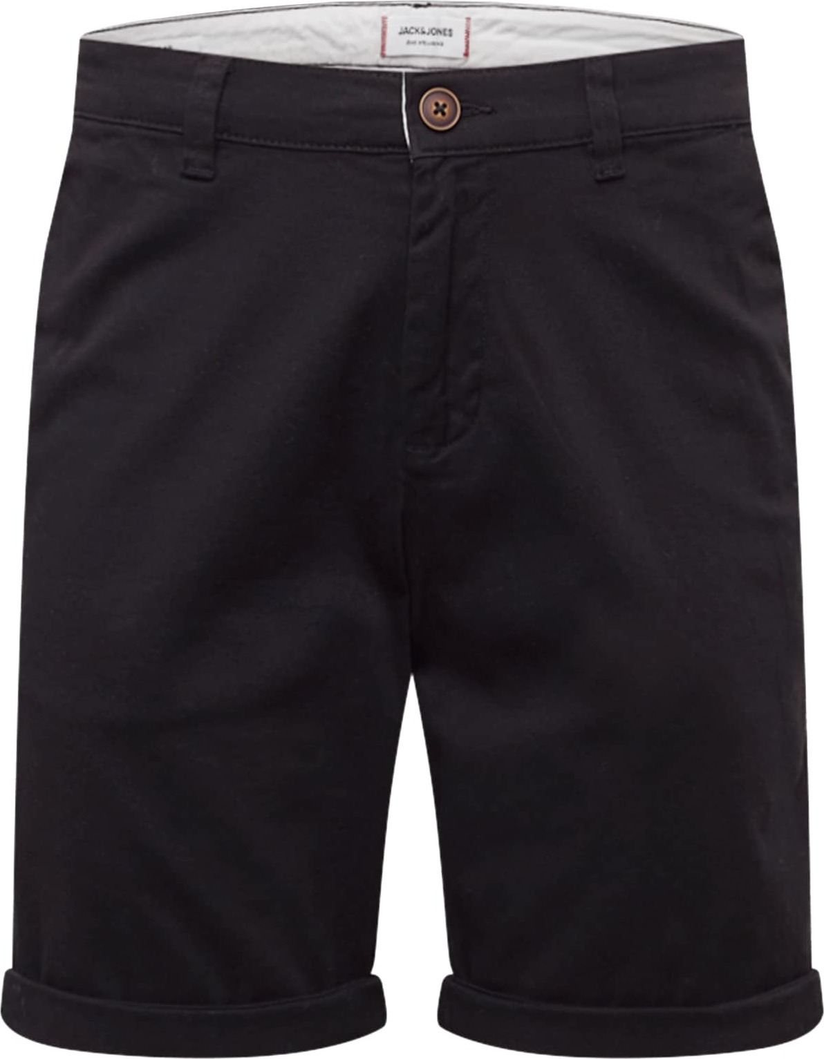 JACK & JONES Chino kalhoty 'DAVE' černá