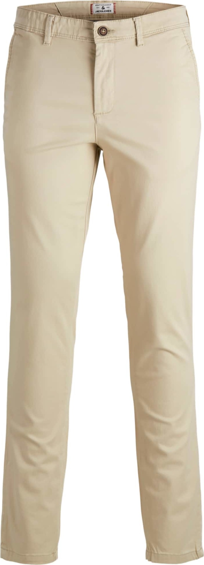 JACK & JONES Chino kalhoty 'Marco Bowie' krémová