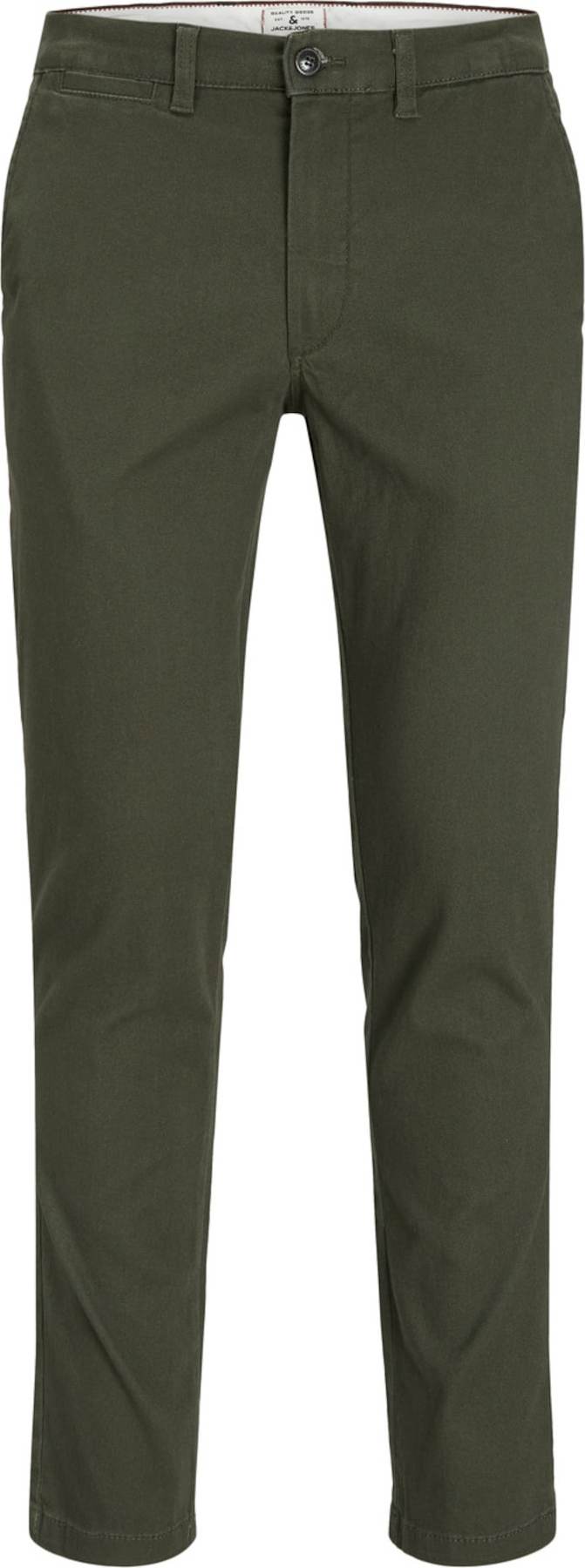 JACK & JONES Chino kalhoty 'MARCO' khaki