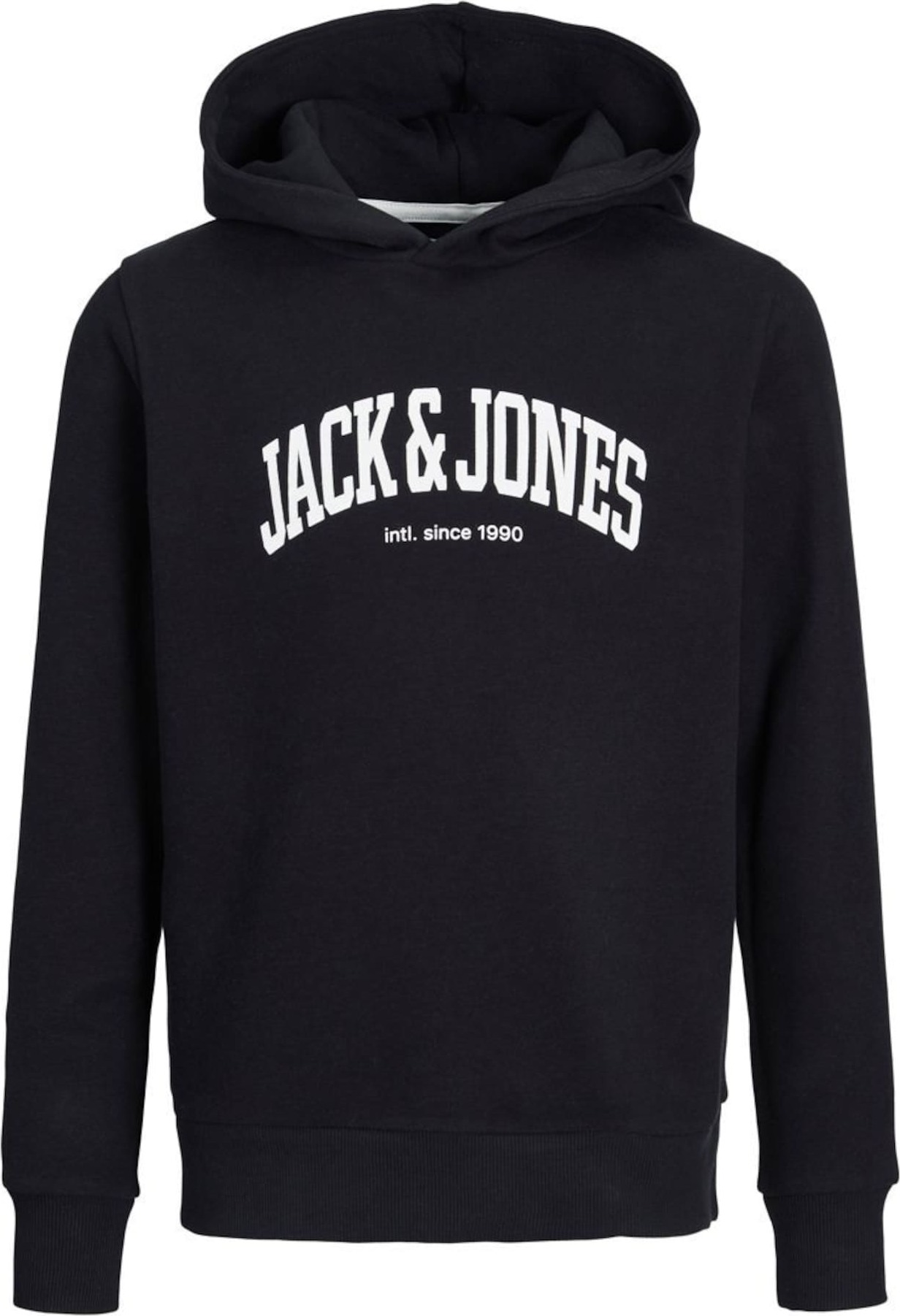 Jack & Jones Junior Mikina černá / bílá