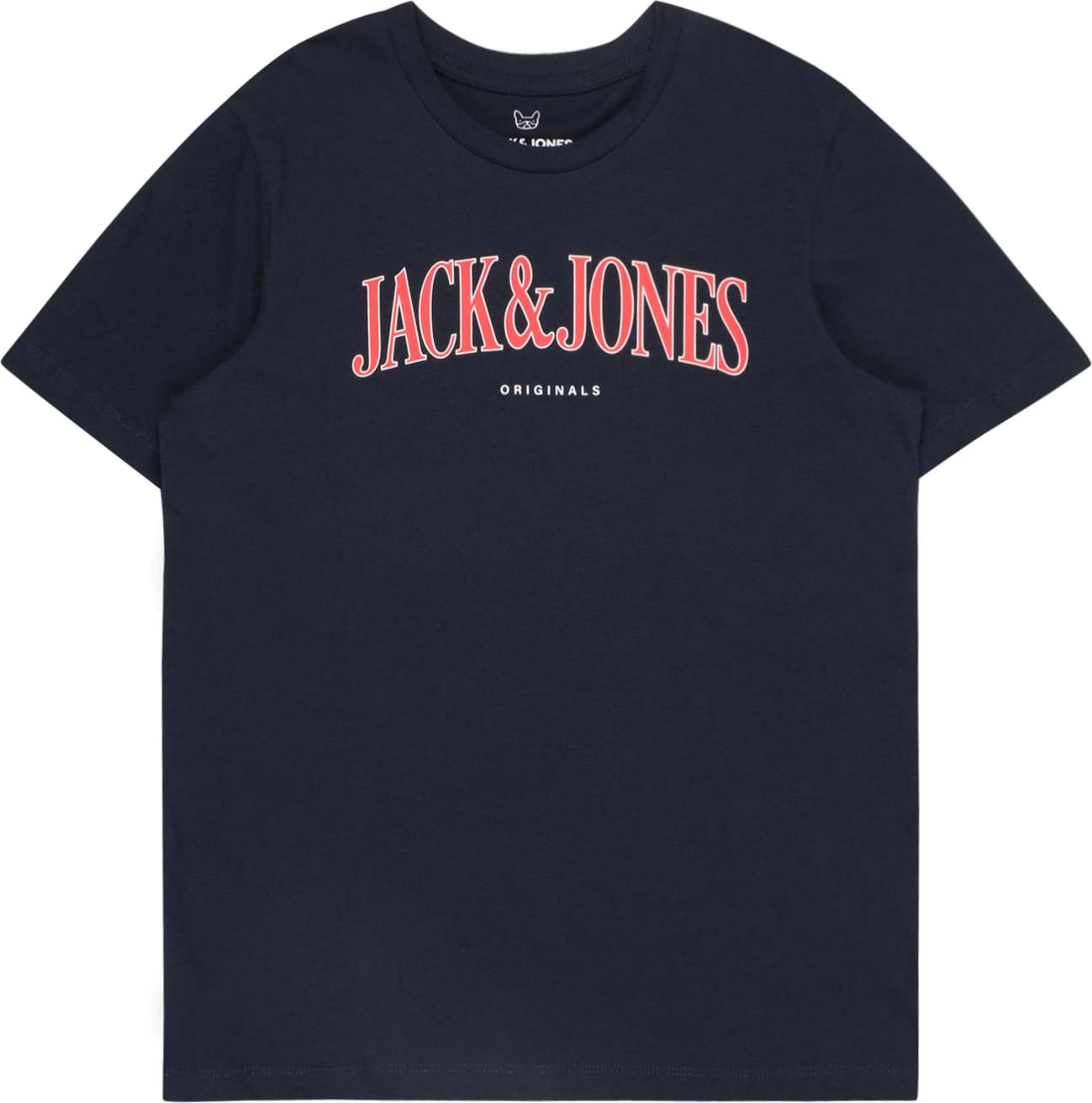 Jack & Jones Junior Tričko námořnická modř / červená / bílá