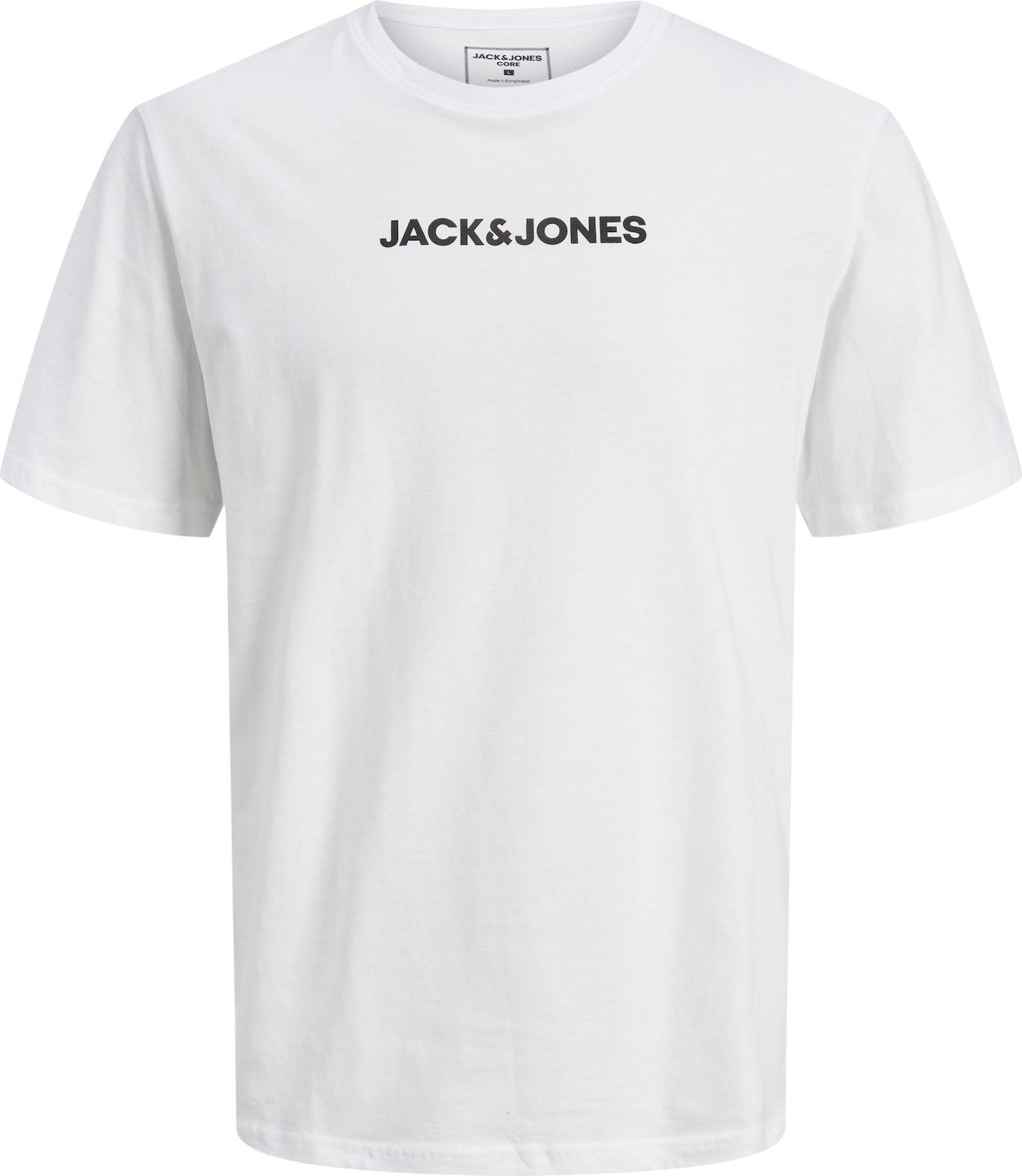 JACK & JONES Tričko 'Swish' béžová / námořnická modř / černá / bílá