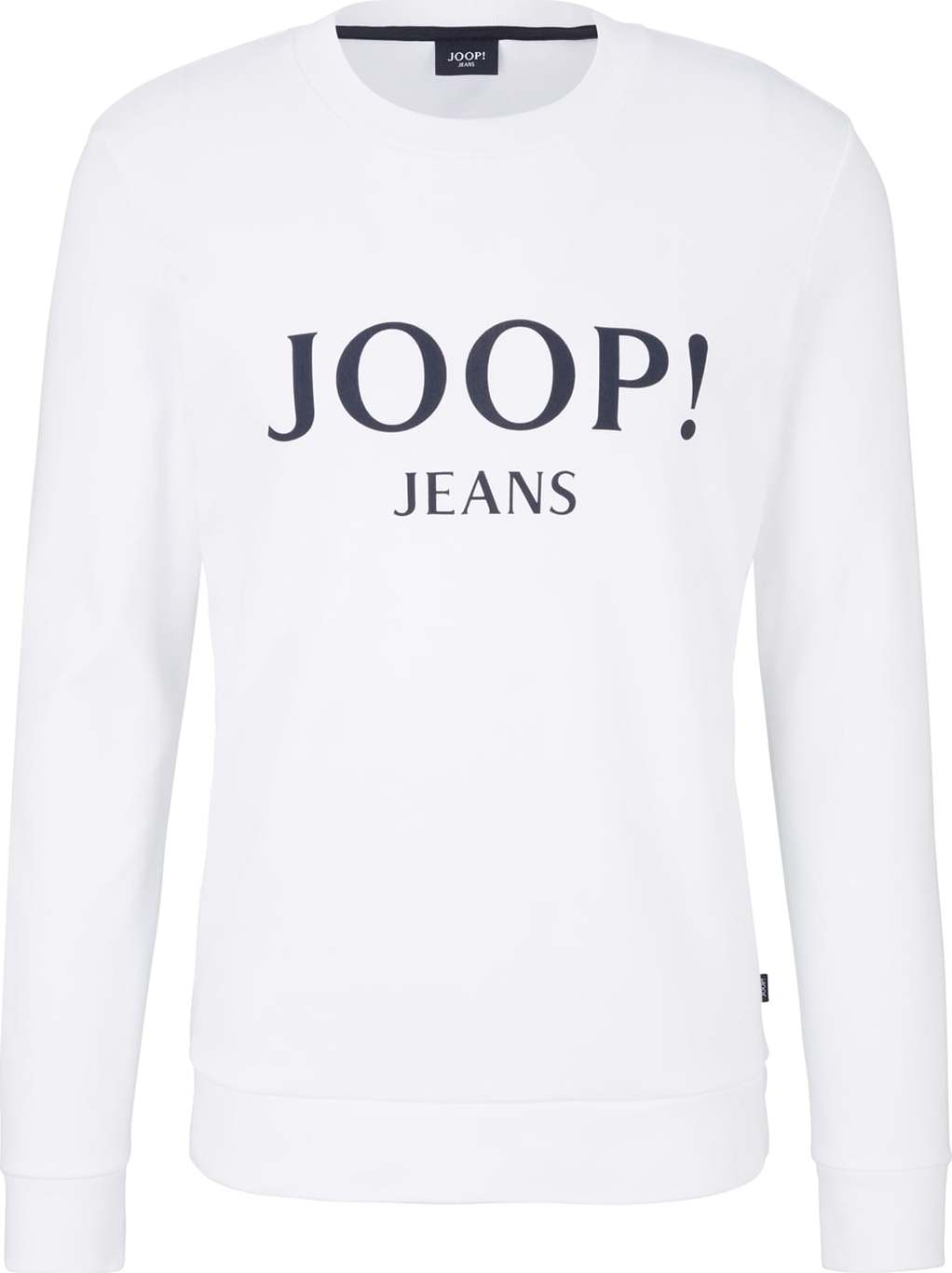 JOOP! Jeans Mikina 'Alfred' černá / bílá