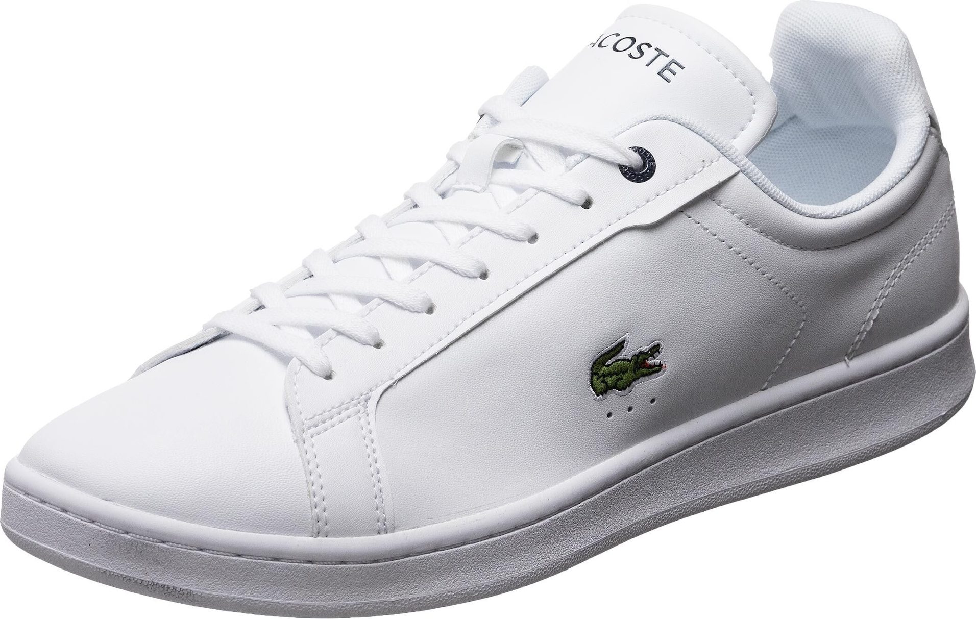 LACOSTE Tenisky 'Carnaby' zelená / černá / bílá