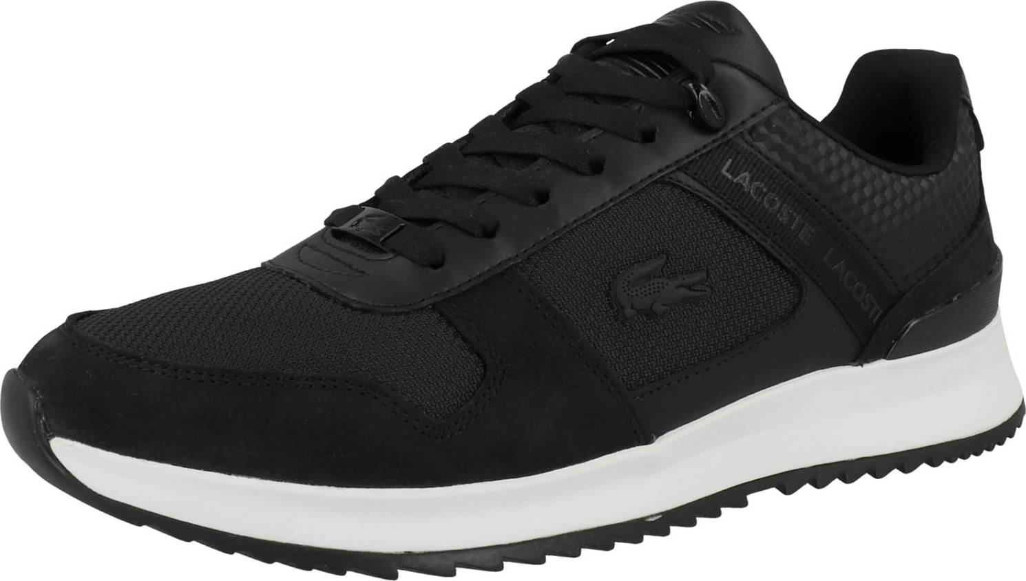 LACOSTE Tenisky 'Joggeur 2.0 0722 1' černá / bílá