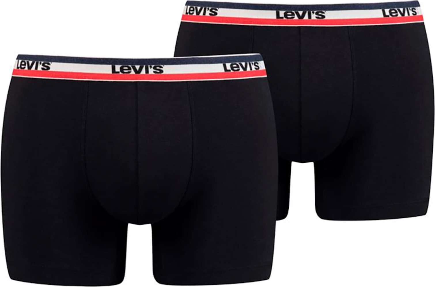 LEVI'S Boxerky námořnická modř / červená / černá / bílá