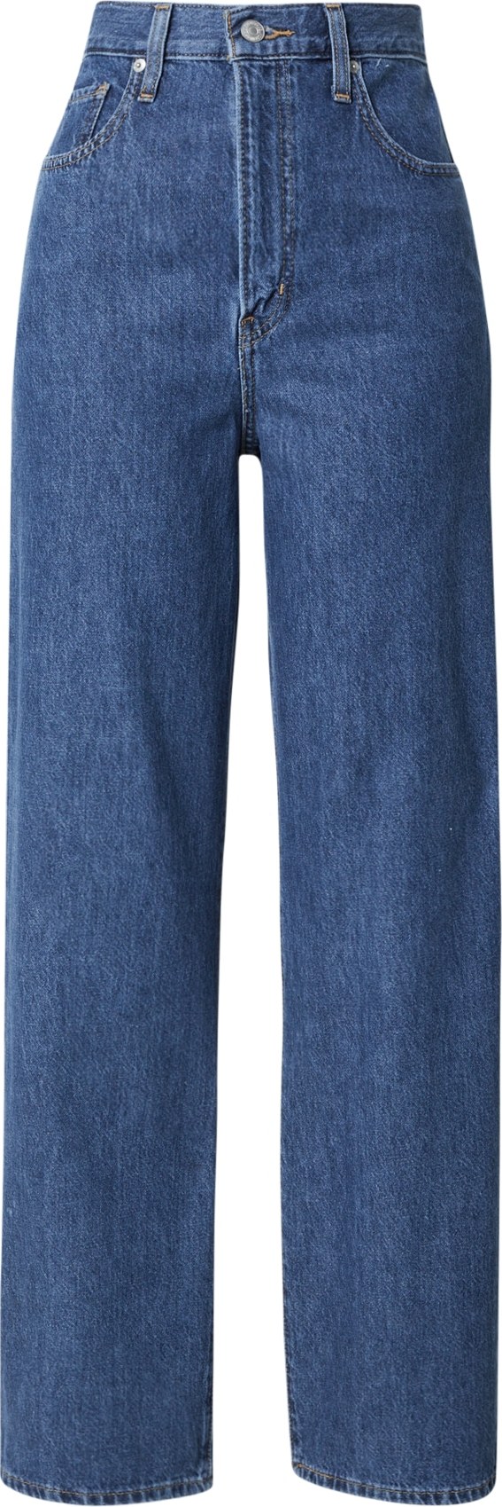 LEVI'S Džíny 'HIGH WAISTED STRAIGHT' modrá džínovina