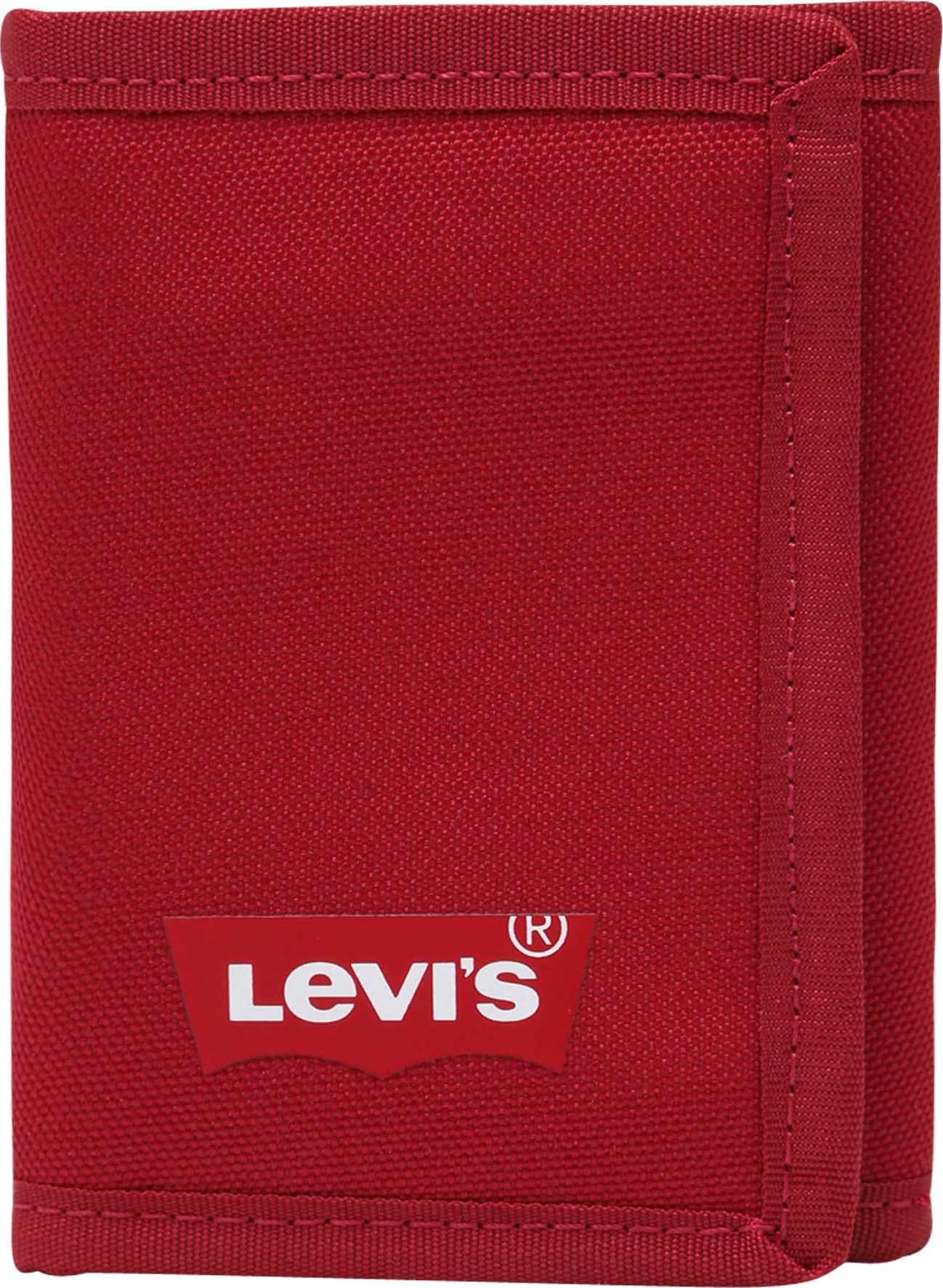 LEVI'S Peněženka červená / bílá