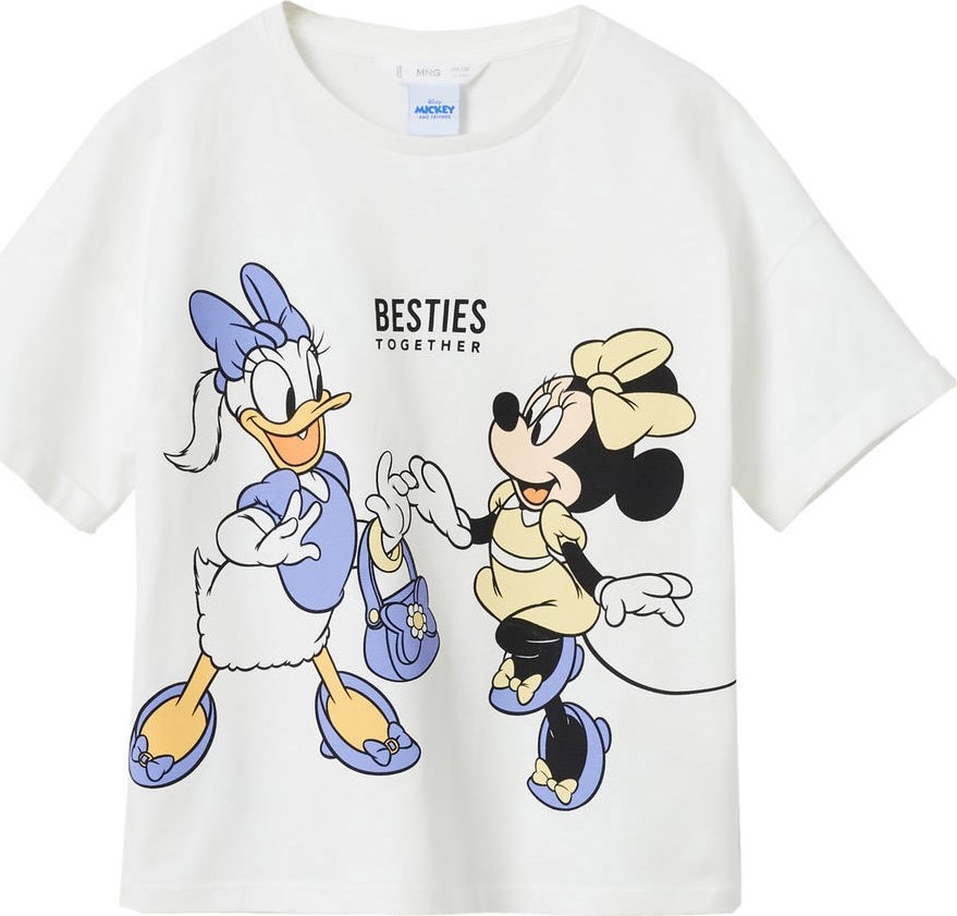 MANGO KIDS Tričko 'MBESTIES' mix barev / offwhite