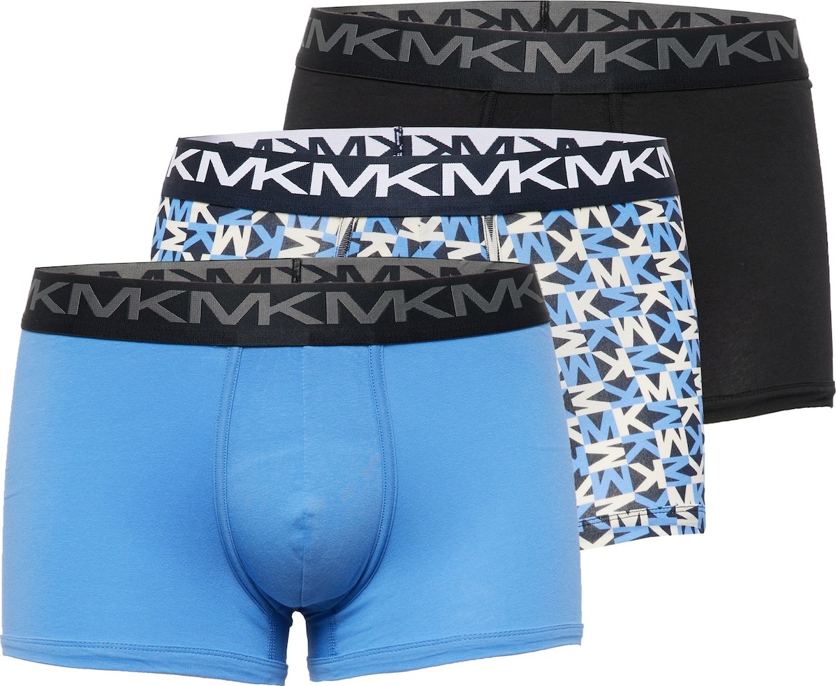 Michael Kors Boxerky modrá / šedá / černá