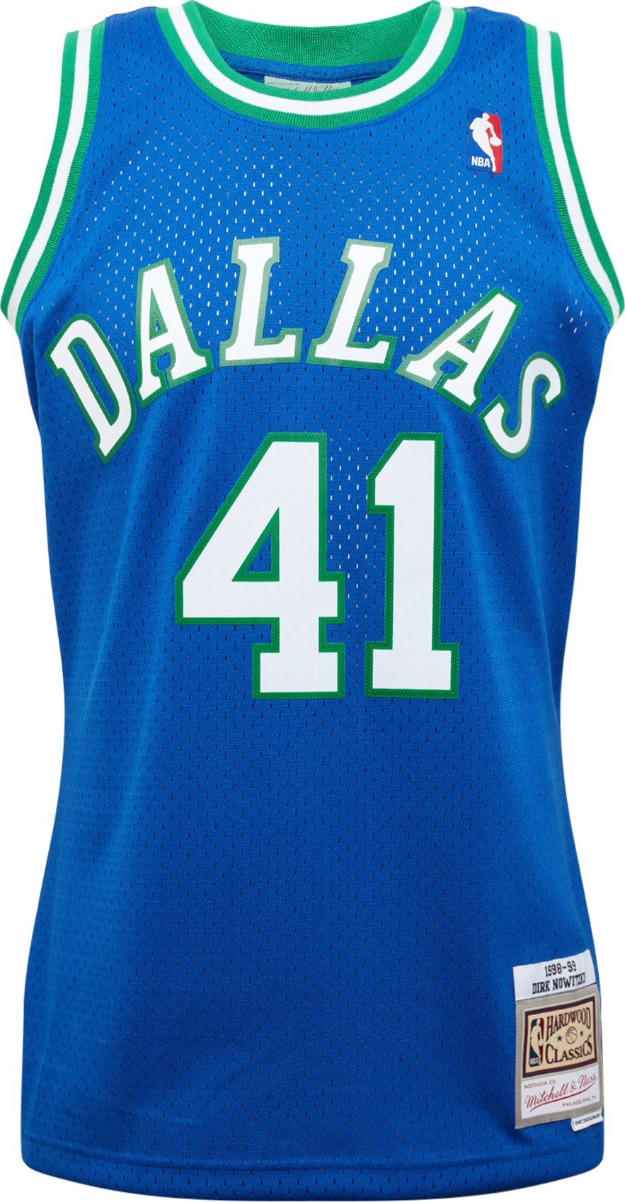 Mitchell & Ness Tričko 'DALLAS MAVERICKS' královská modrá