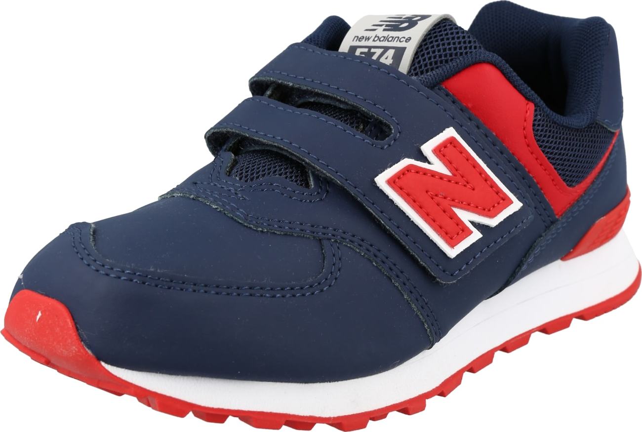 new balance Tenisky 'Hook and Loop' tmavě modrá / červená / bílá