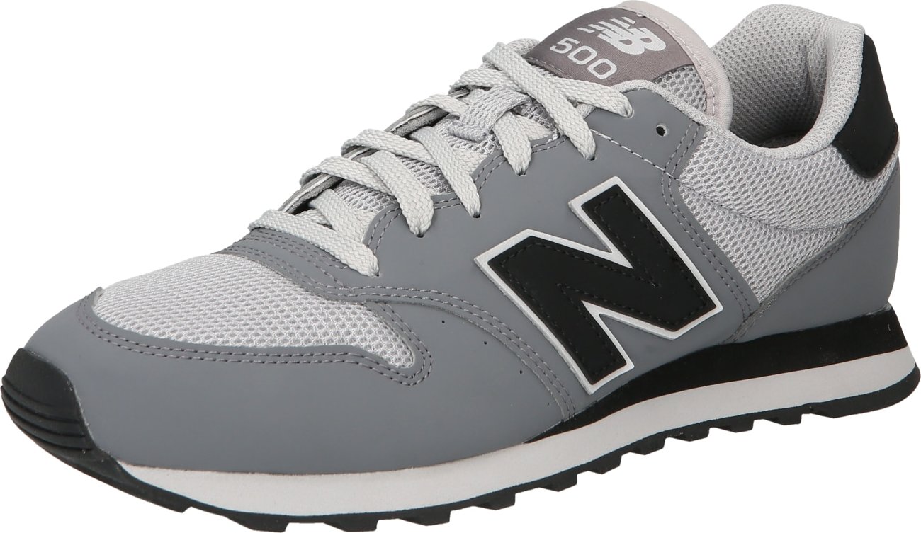 new balance Tenisky šedá / světle šedá / černá