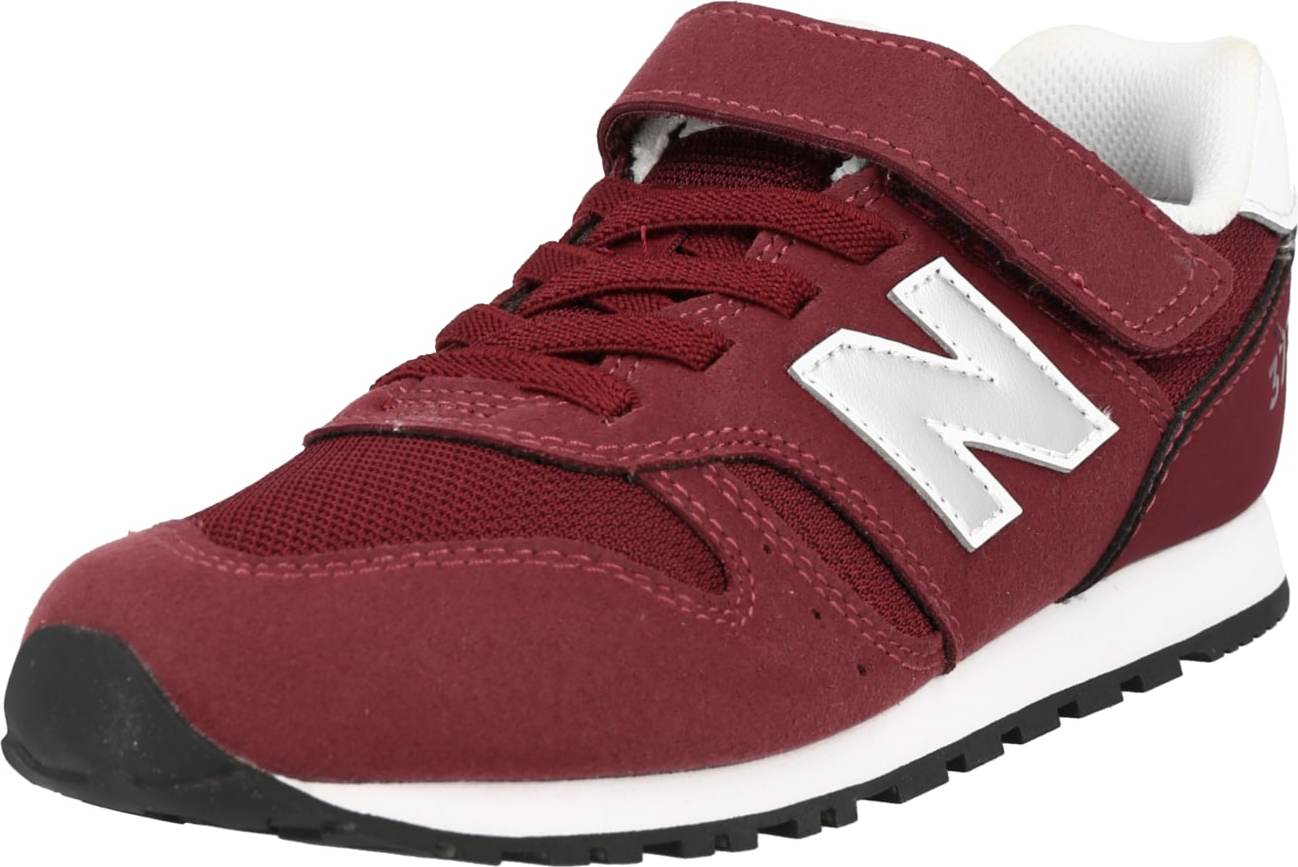 new balance Tenisky světle šedá / burgundská červeň / bílá