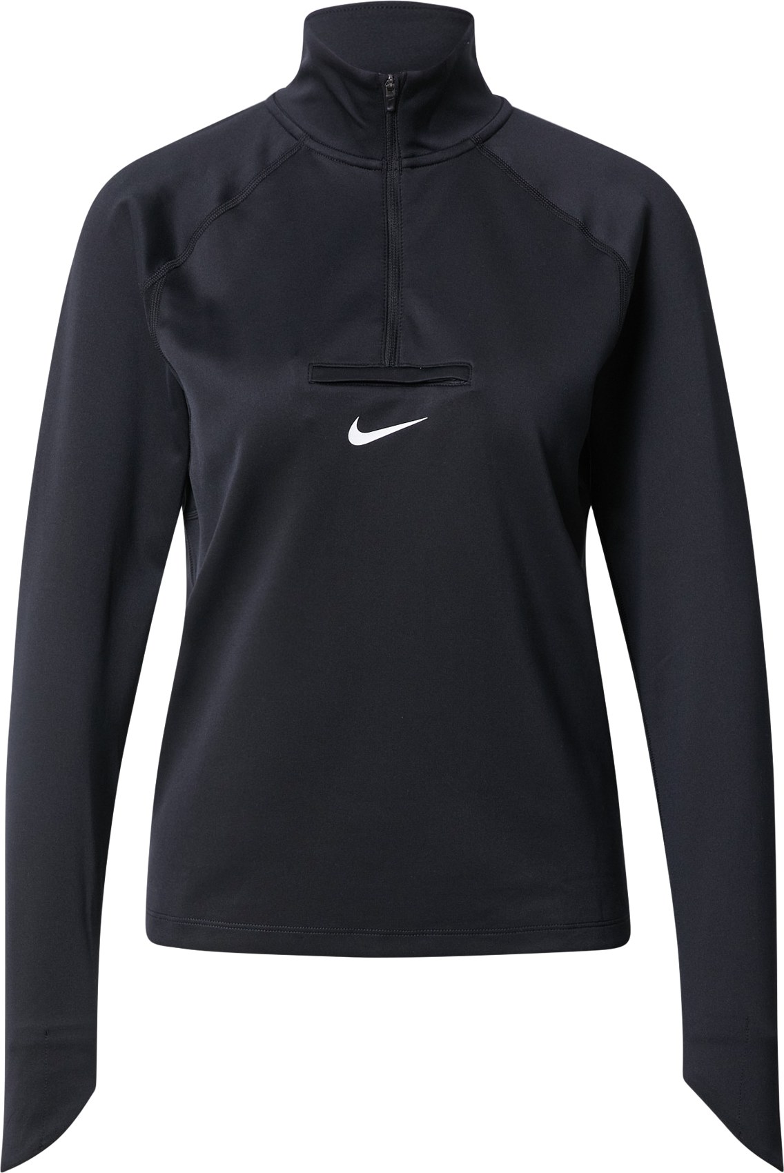 NIKE Funkční tričko černá / bílá