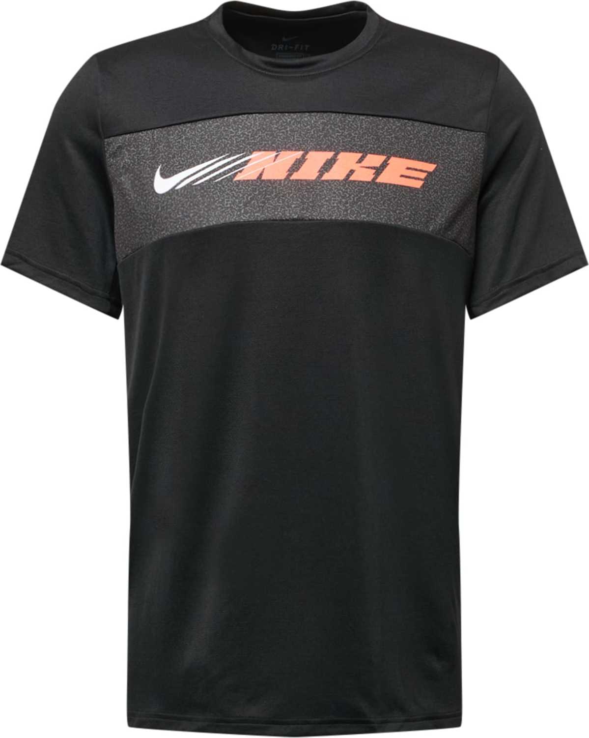 NIKE Funkční tričko černá