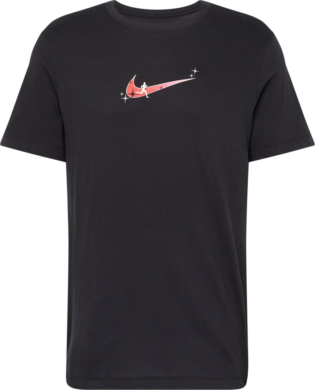 NIKE Funkční tričko červená / černá / bílá