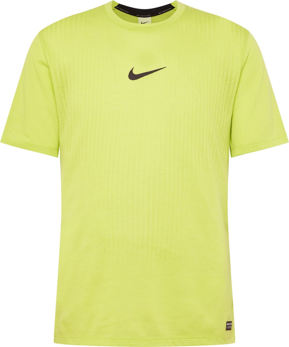 NIKE Funkční tričko rákos / černá