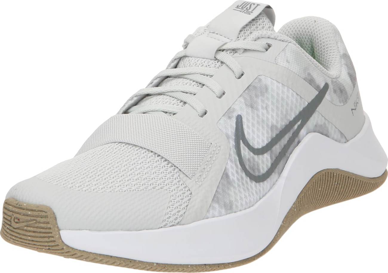 NIKE Sportovní boty 'MC Trainer 2 PRM' světle šedá / tmavě šedá / stříbrná