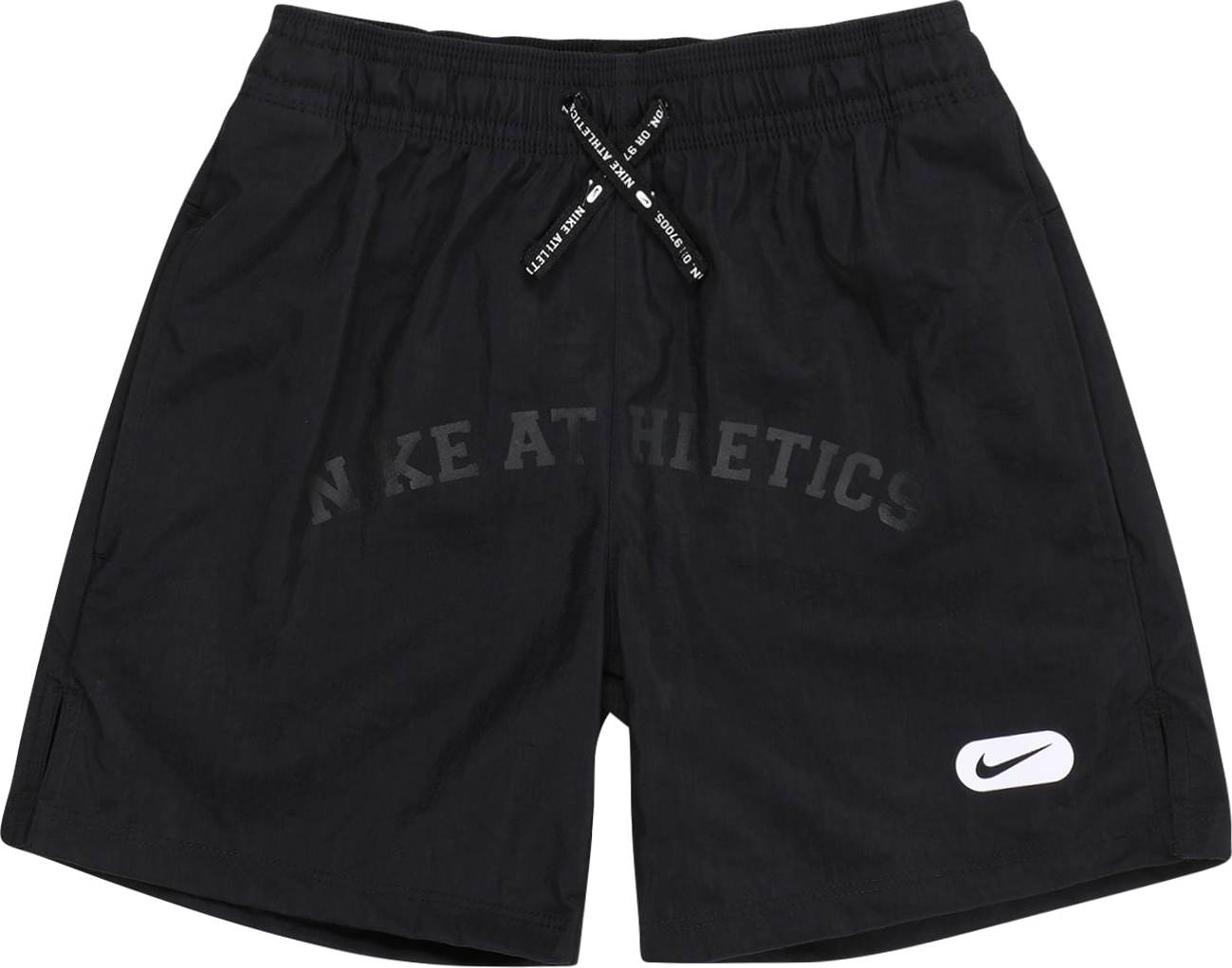 NIKE Sportovní kalhoty šedá / černá / bílá