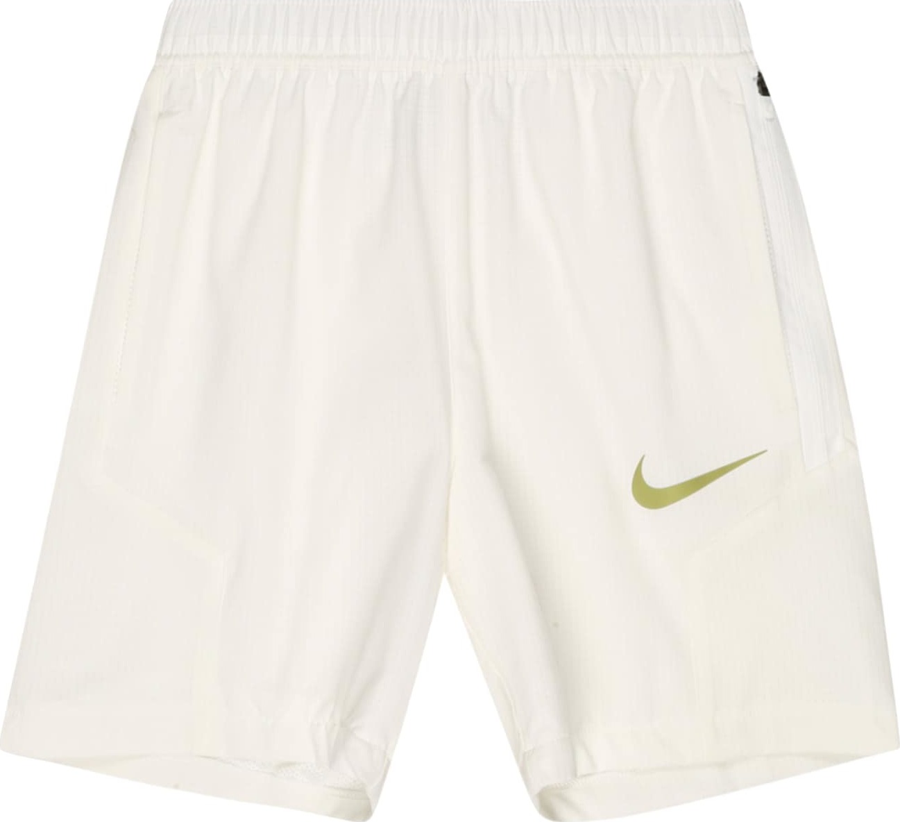 NIKE Sportovní kalhoty světle zelená / bílá