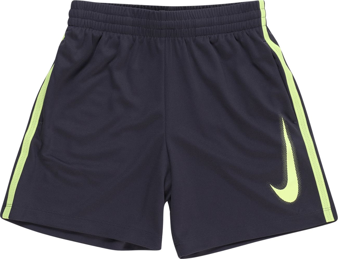 NIKE Sportovní kalhoty světle zelená / černá