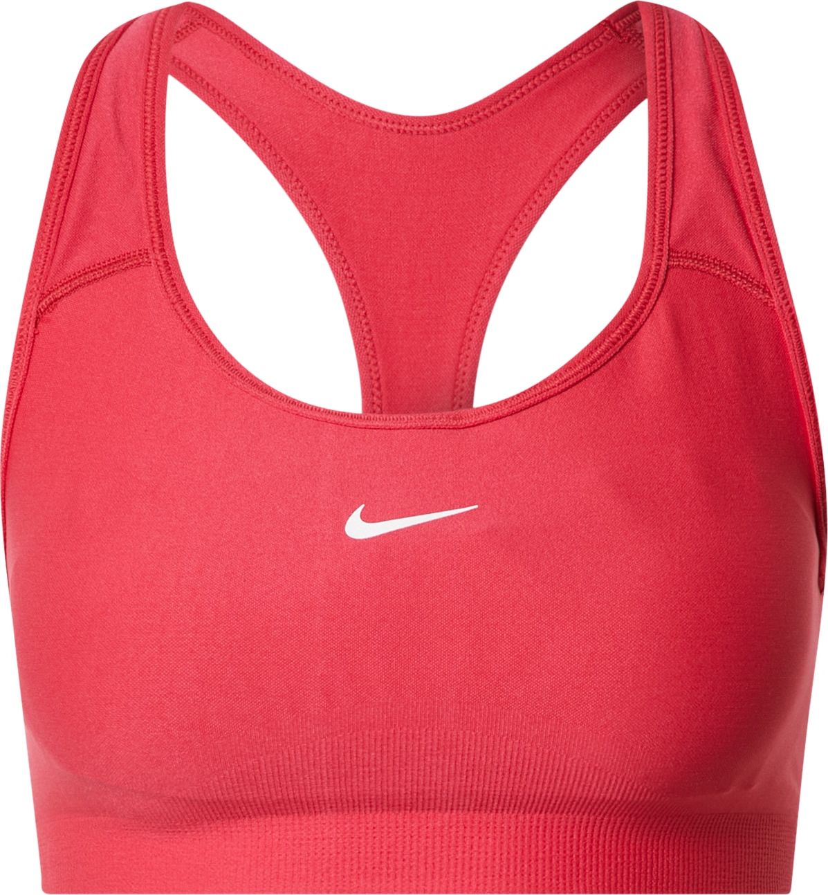 NIKE Sportovní podprsenka melounová / bílá