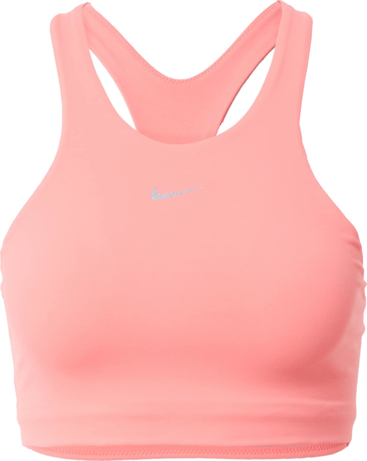 NIKE Sportovní podprsenka šedá / korálová