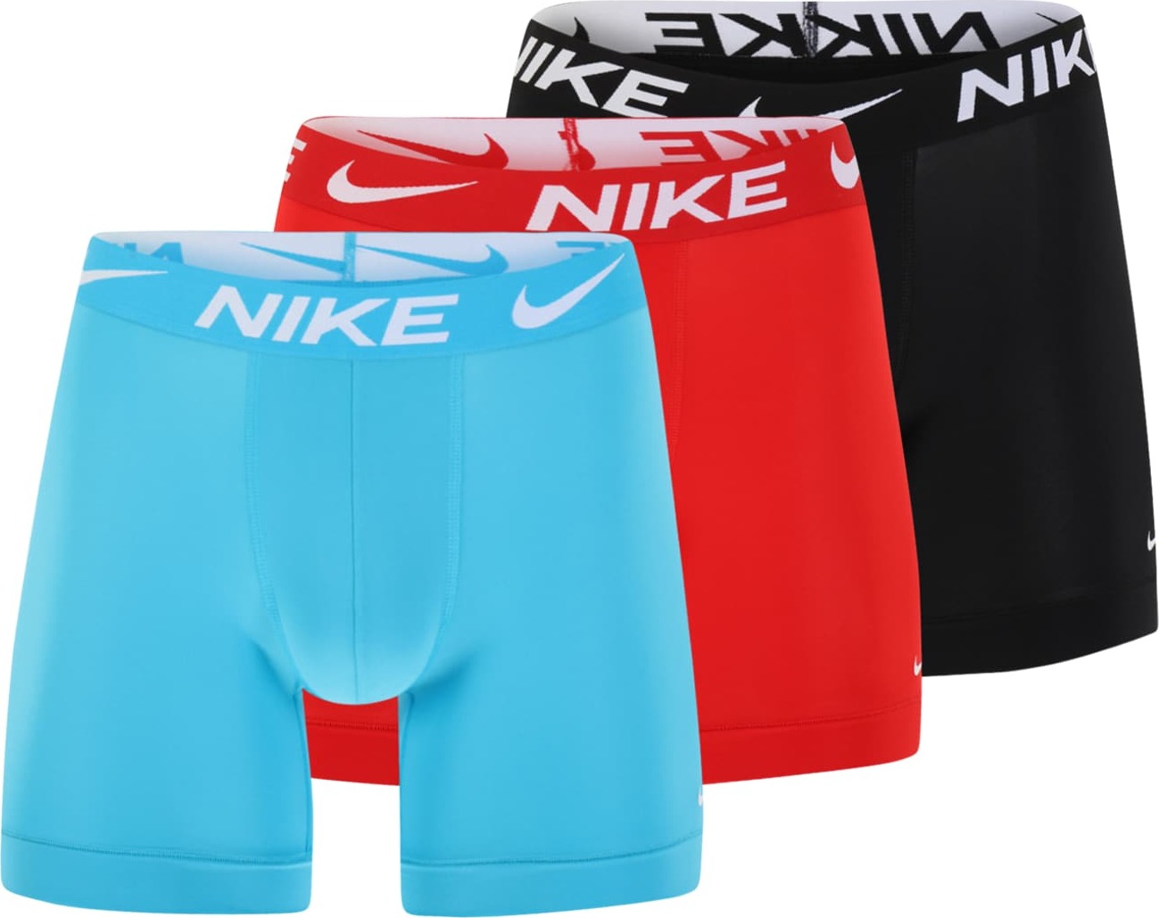 NIKE Sportovní spodní prádlo tyrkysová / krvavě červená / černá / bílá