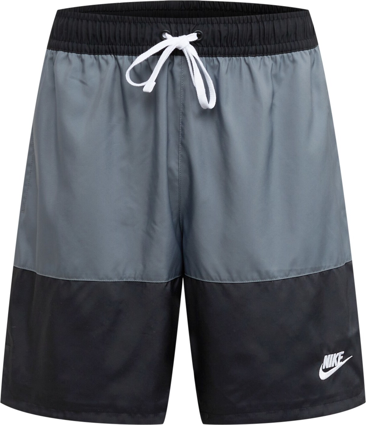 Nike Sportswear Kalhoty kouřově modrá / černá / bílá