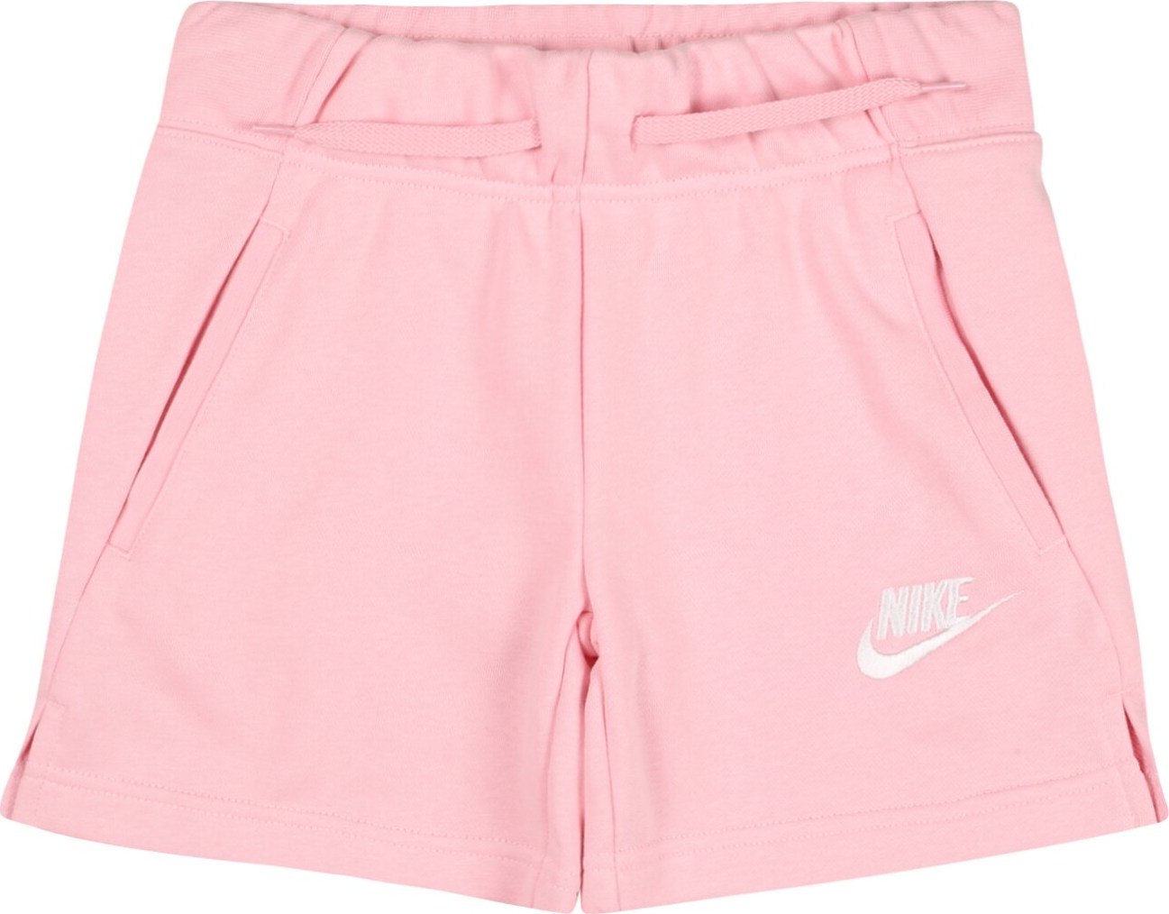 Nike Sportswear Kalhoty růžová / bílá