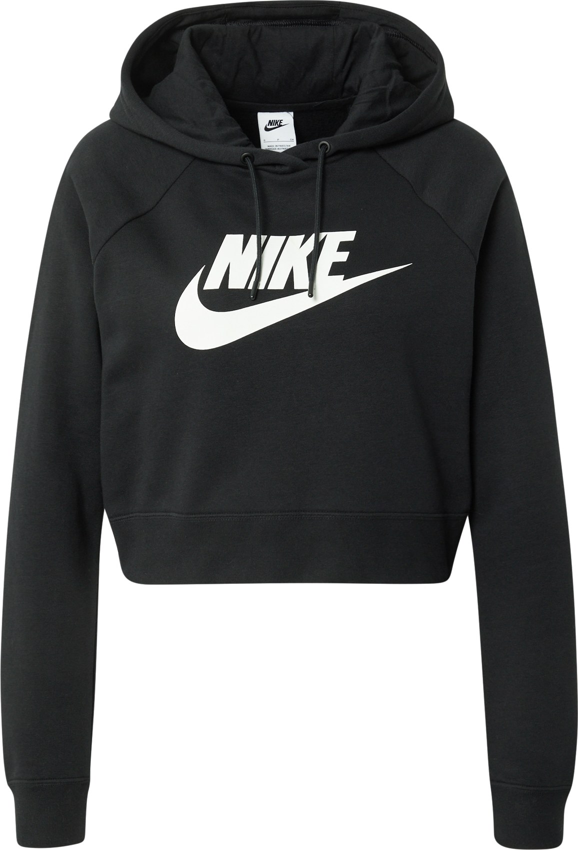 Nike Sportswear Mikina černá / bílá