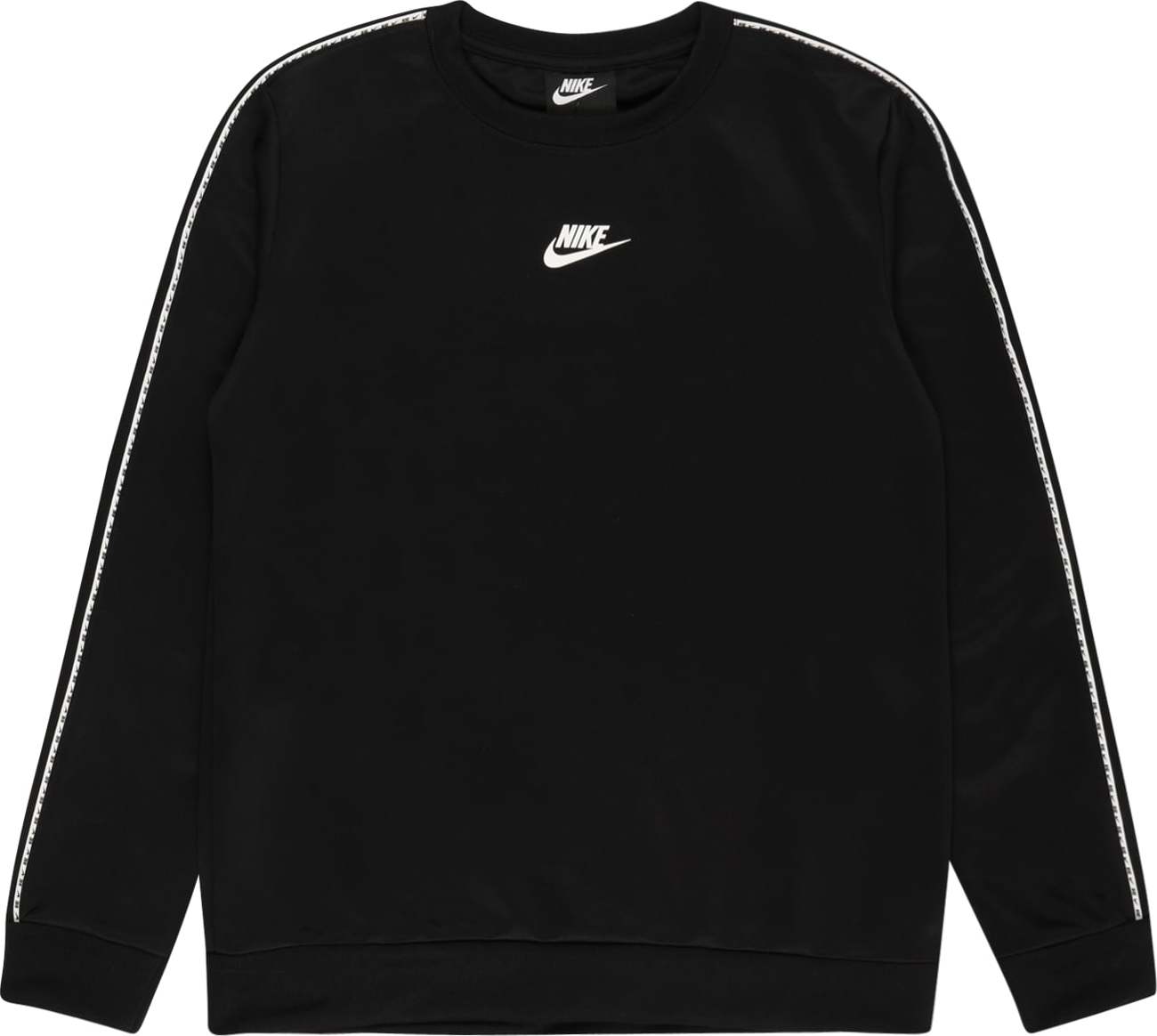 Nike Sportswear Mikina 'REPEAT' černá / bílá