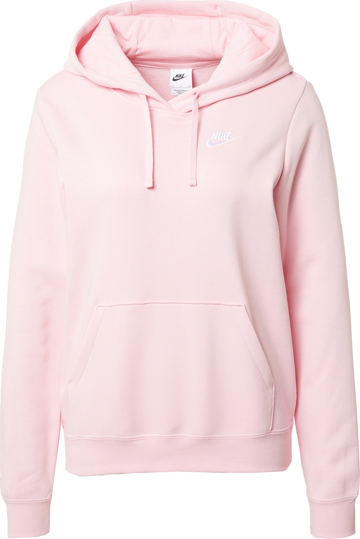 Nike Sportswear Mikina růžová / bílá