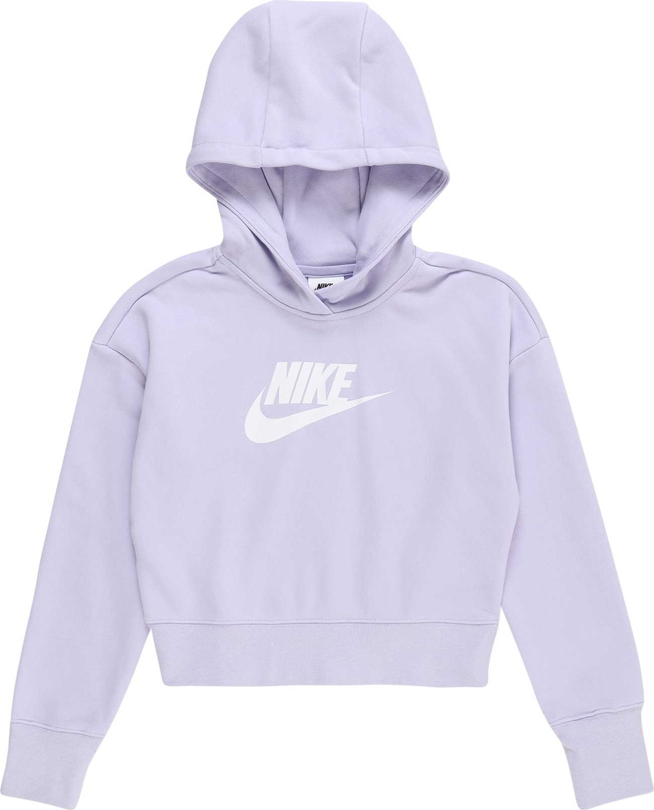 Nike Sportswear Mikina světle fialová / bílá