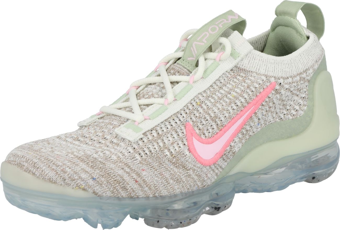 Nike Sportswear Tenisky 'Air VaporMax 2021' béžový melír / jablko / fuchsiová / růžová