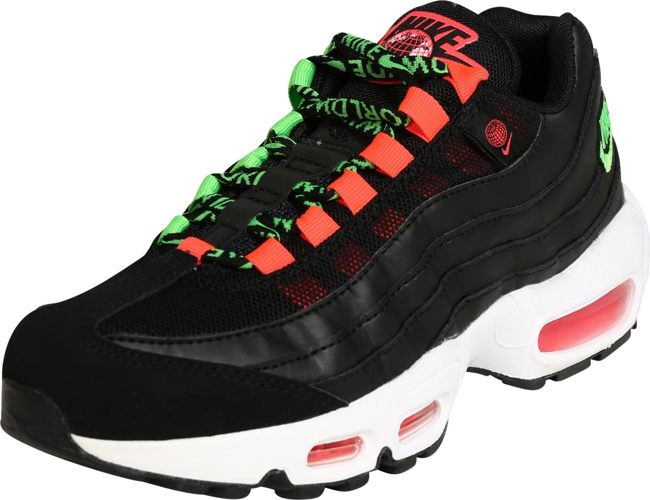 Nike Sportswear Tenisky 'Nike Air Max 95 Se' zelená / černá