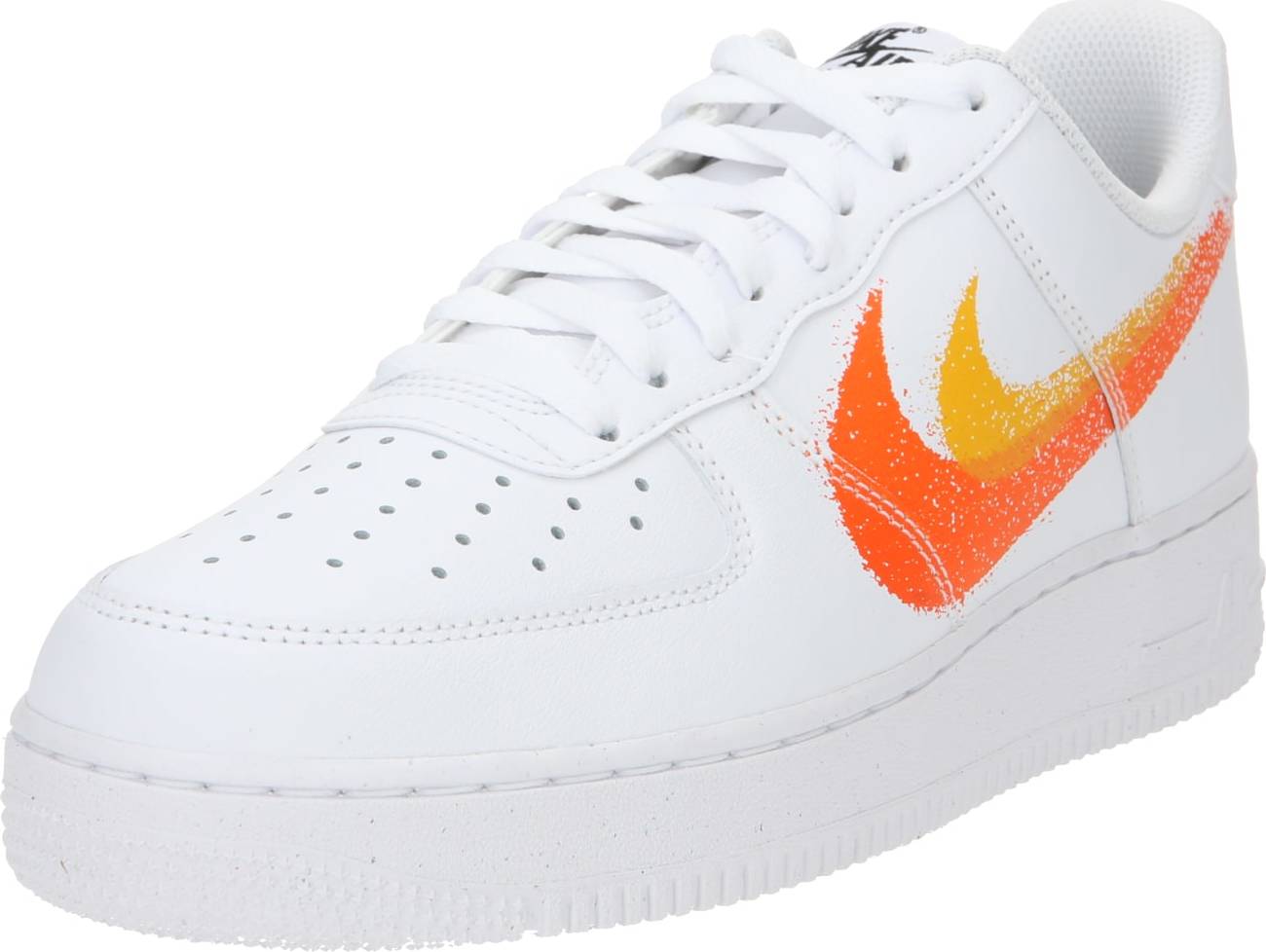 Nike Sportswear Tenisky zlatě žlutá / oranžová / bílá