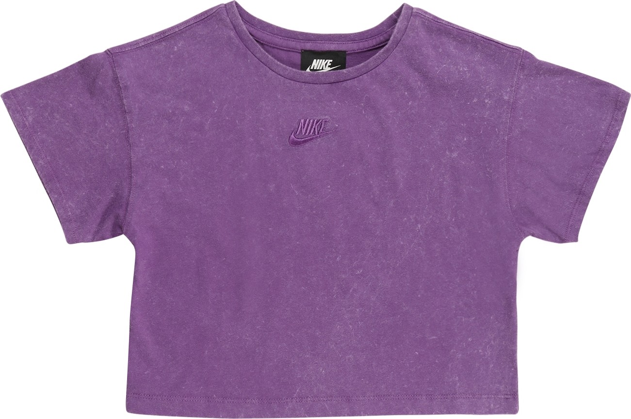 Nike Sportswear Tričko svítivě fialová