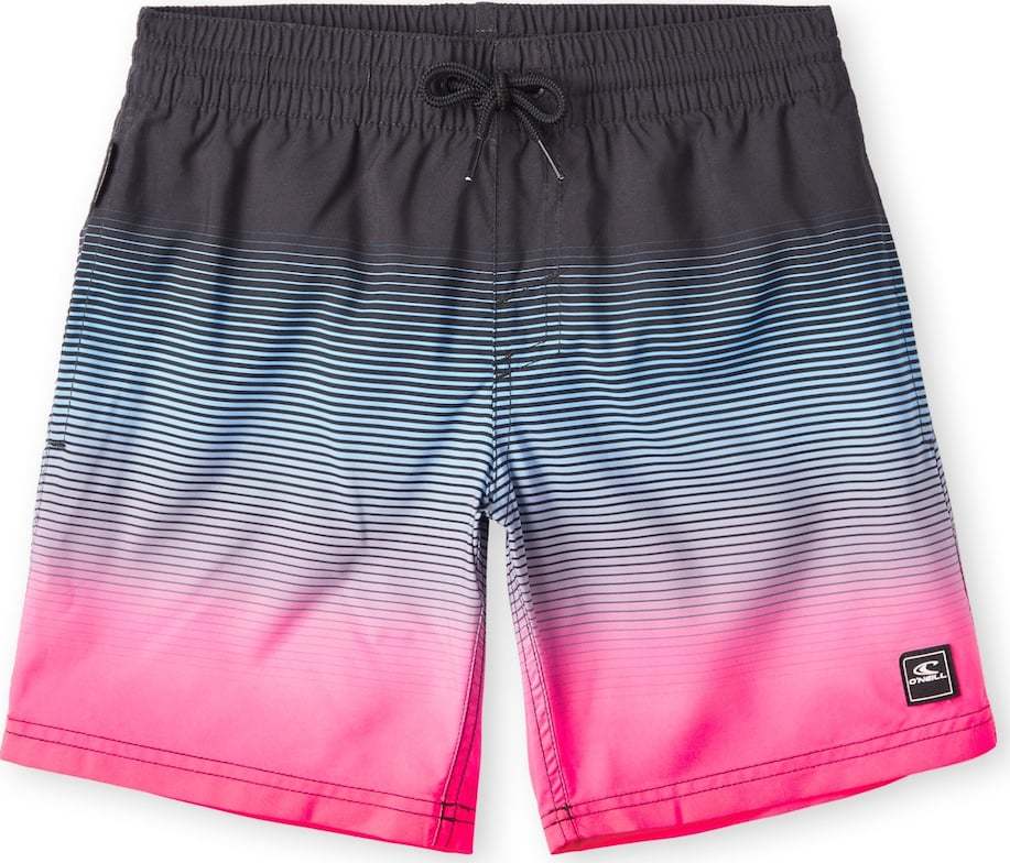 O'NEILL Plavecké šortky 'Cali Gradient 14' světlemodrá / pink / černá