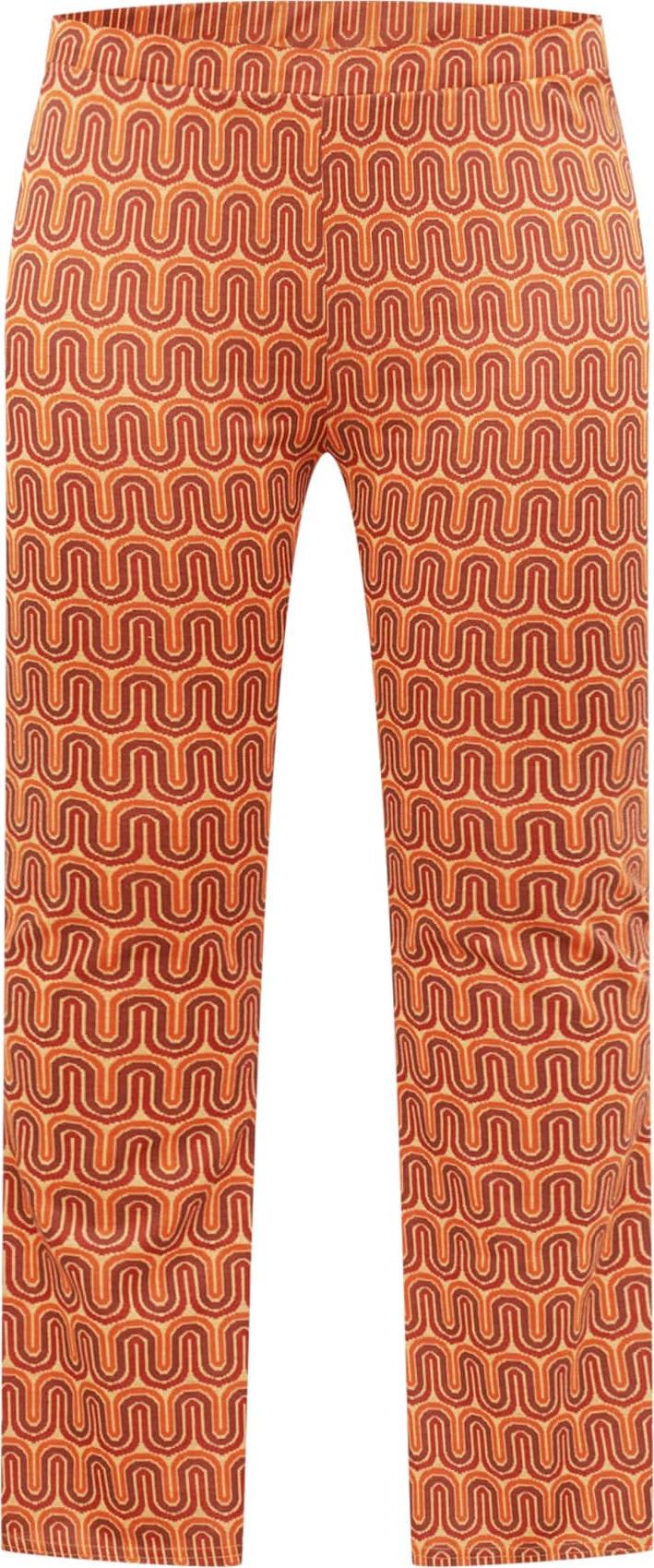 ONLY Curve Kalhoty 'SIGGA' oranžová