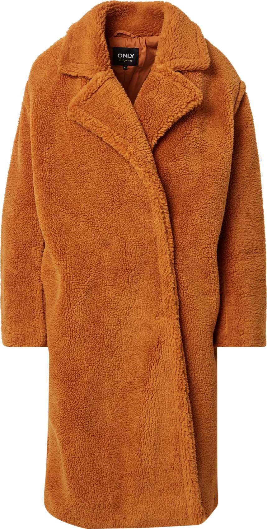 ONLY Přechodný kabát 'Evelin' tmavě oranžová