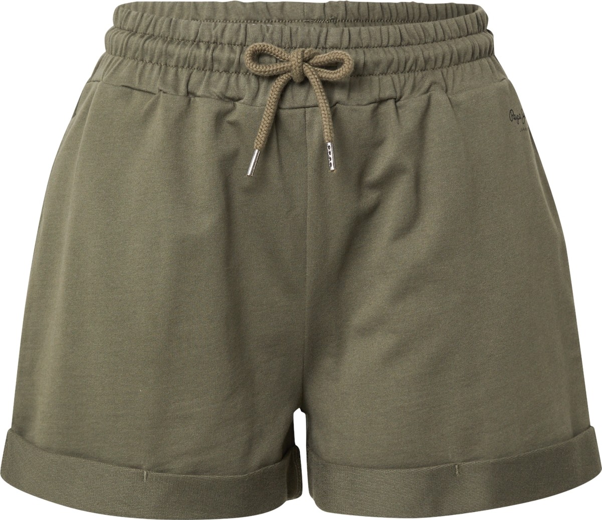 Pepe Jeans Kalhoty 'AINA' khaki / černá