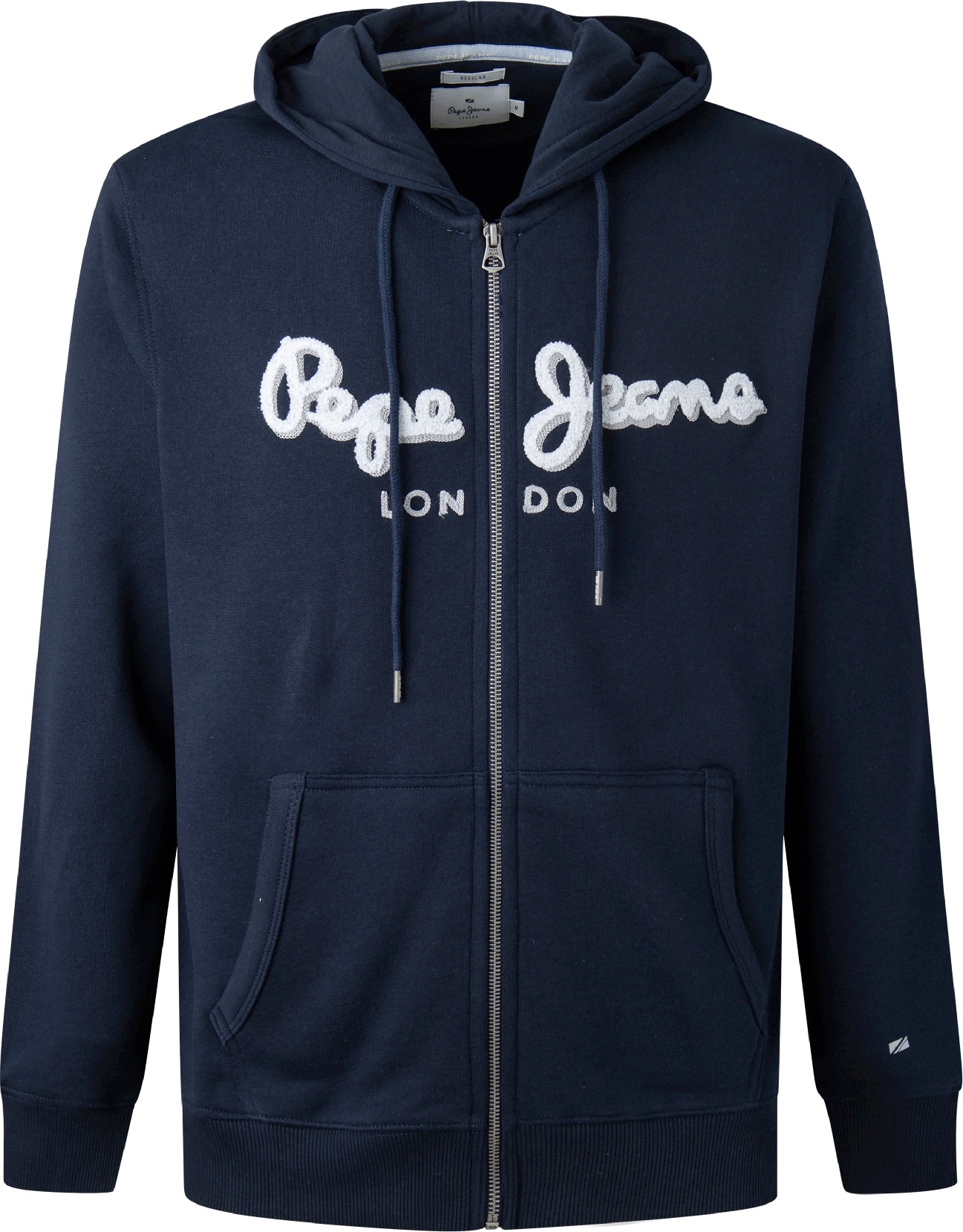 Pepe Jeans Mikina námořnická modř / bílá