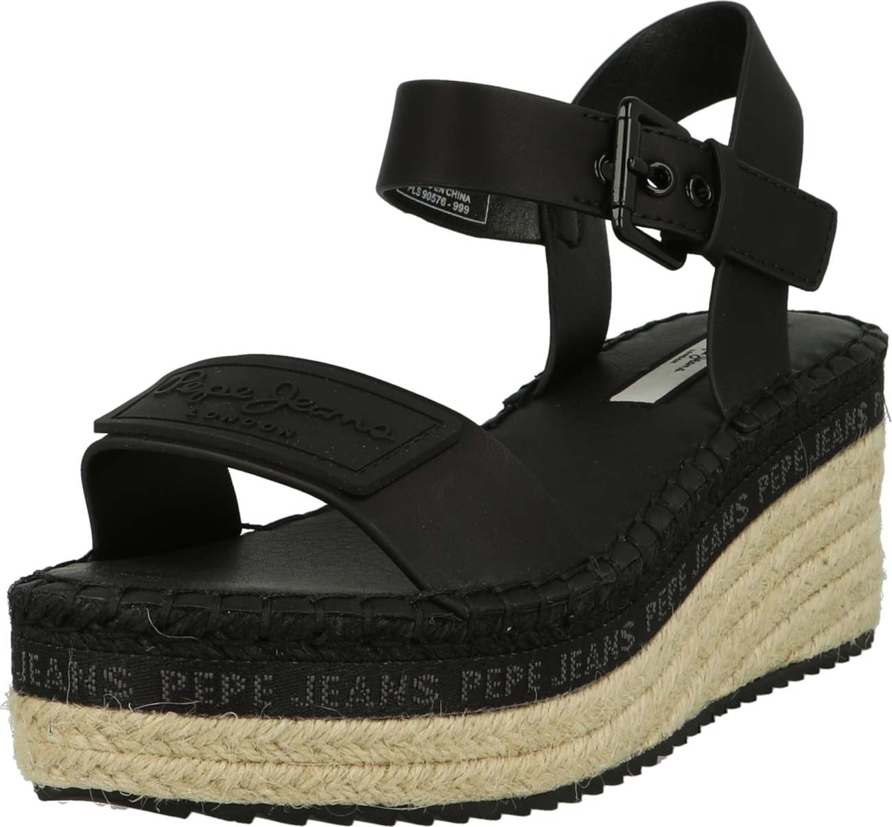 Pepe Jeans Sandály 'Witney' béžová / černá